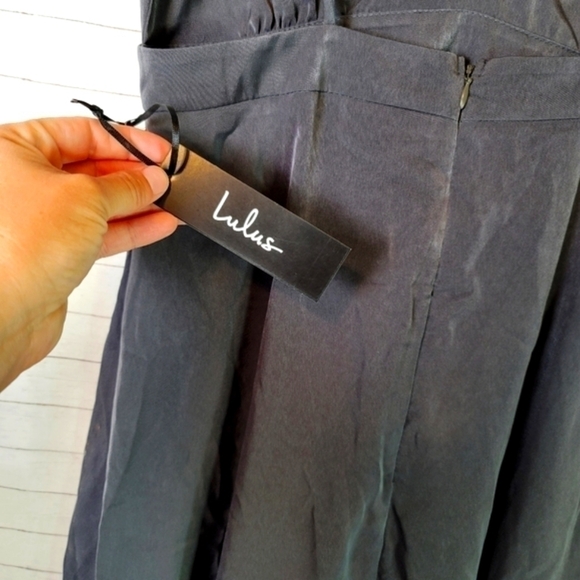 LULUS Friday Favorite Washed Black Dress, sz Large Lulus - Picture 11 of 13